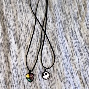 Disney Nightmare Before Christmas Necklace Set